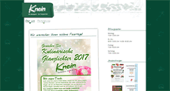 Desktop Screenshot of metzgerei-knein.de